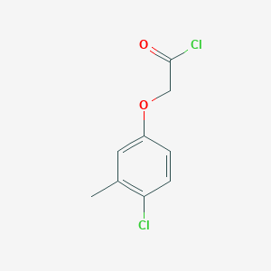 molecular formula C9H8Cl2O2 B3036660 (4-氯-3-甲基苯氧基)乙酰氯 CAS No. 39784-11-7