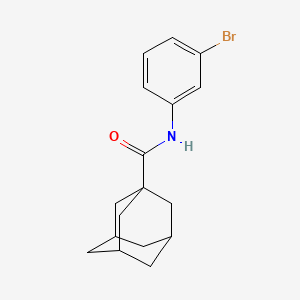 molecular formula C17H20BrNO B3036666 N-(3-bromophenyl)adamantane-1-carboxamide CAS No. 400006-85-1