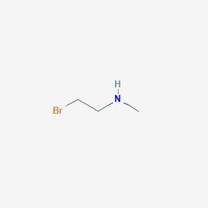 molecular formula C3H8BrN B3037047 (2-Bromo-ethyl)-methyl-amine CAS No. 41239-10-5