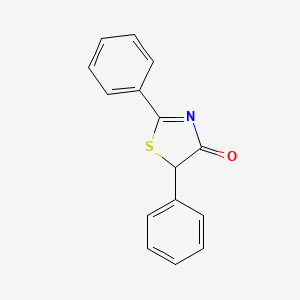 B3037062 2,5-diphenyl-1,3-thiazol-4(5H)-one CAS No. 42093-19-6