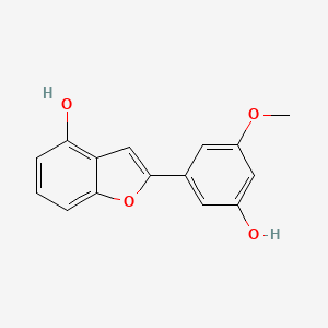 molecular formula C15H12O4 B3037136 Gnetifolin M CAS No. 439900-84-2