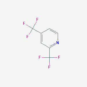molecular formula C7H3F6N B3037170 2,4-Bis(trifluoromethyl)pyridine CAS No. 454-99-9