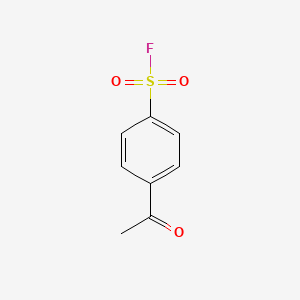 molecular formula C8H7FO3S B3037173 4-Acetylbenzene-1-sulfonyl fluoride CAS No. 455-25-4
