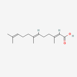molecular formula C15H24O2 B3037177 Farnesoic acid CAS No. 462-11-3