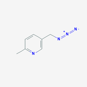 B3037190 5-(Azidomethyl)-2-methylpyridine CAS No. 474554-80-8