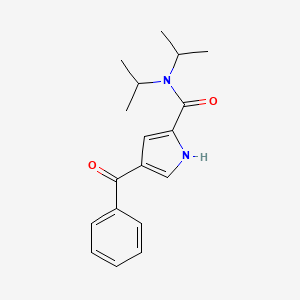 4-benzoyl-N,N-diisopropyl-1H-pyrrole-2-carboxamide
