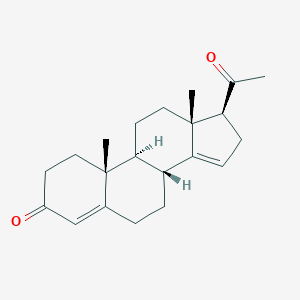 molecular formula C21H28O2 B030375 Unii-G4HA83wus4 CAS No. 24377-08-0