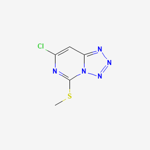 7-Chloro-5-methylsulfanyltetrazolo[1,5-c]pyrimidine