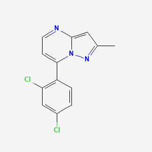 7-(2,4-Dichlorophenyl)-2-methylpyrazolo[1,5-a]pyrimidine