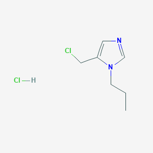 5-Chloromethyl-1-propyl-1H-imidazole hydrochloride