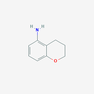 molecular formula C9H11NO B3037614 Chroman-5-amine CAS No. 50386-65-7