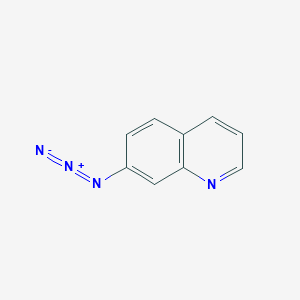 molecular formula C9H6N4 B3037615 7-Azidoquinoline CAS No. 50400-05-0