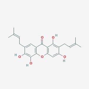 molecular formula C23H24O6 B3037629 Toxyloxanthone D CAS No. 50906-63-3