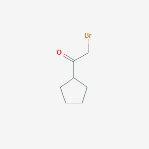 molecular formula C7H11BrO B3037661 2-Bromo-1-cyclopentylethanone CAS No. 52423-62-8