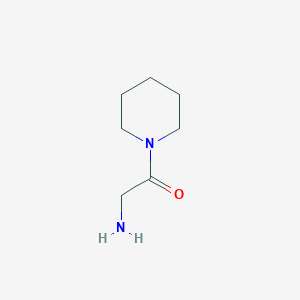 molecular formula C7H14N2O B3037723 2-Amino-1-piperidin-1-yl-ethanone CAS No. 5649-08-1