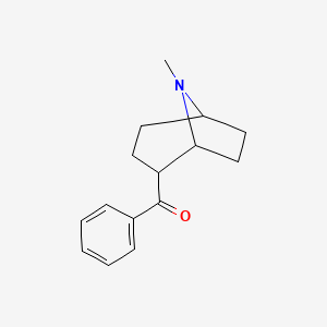 molecular formula C15H19NO B3037758 Ferrugine CAS No. 58471-11-7