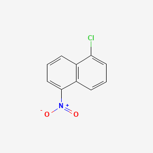 molecular formula C10H6ClNO2 B3037785 1-Chloro-5-nitronaphthalene CAS No. 605-63-0