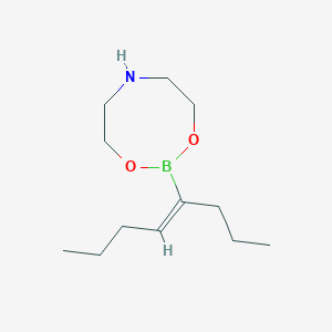 2-(Oct-4-en-4-yl)-1,3,6,2-dioxazaborocane