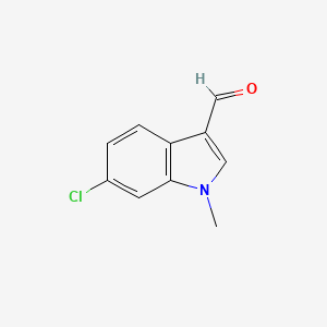 molecular formula C10H8ClNO B3037801 6-chloro-1-methyl-1H-indole-3-carbaldehyde CAS No. 620175-81-7