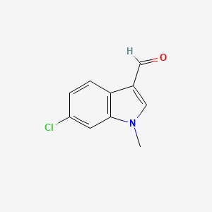6-chloro-1-methyl-1H-indole-3-carbaldehyde
