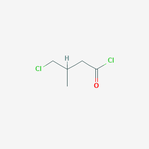 molecular formula C5H8Cl2O B3037833 4-Chloro-3-methylbutanoyl Chloride CAS No. 63480-13-7