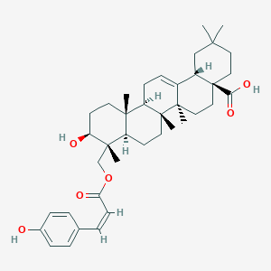 molecular formula C39H54O6 B3037882 (23Z)-Coumaroylhederagenin CAS No. 654678-61-2