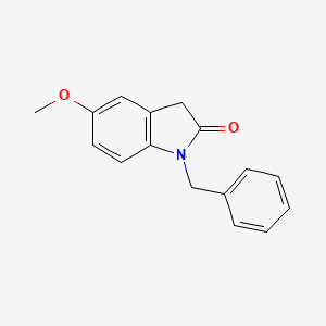molecular formula C16H15NO2 B3037892 1-Benzyl-5-methoxyindolin-2-one CAS No. 65836-82-0