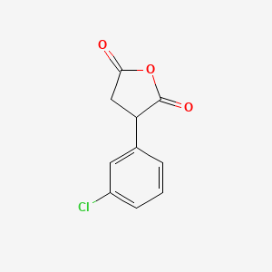 molecular formula C10H7ClO3 B3037896 3-(3-Chlorophenyl)oxolane-2,5-dione CAS No. 66041-29-0