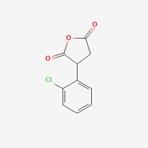 molecular formula C10H7ClO3 B3037897 3-(2-Chlorophenyl)oxolane-2,5-dione CAS No. 66041-30-3