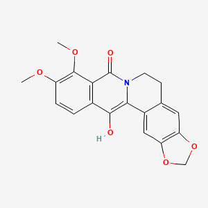molecular formula C20H17NO6 B3037905 13-Hydroxyoxyberberine CAS No. 66408-27-3