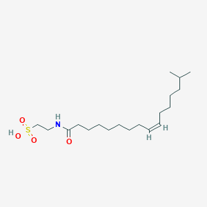 2-[[(Z)-15-methylhexadec-9-enoyl]amino]ethanesulfonic acid