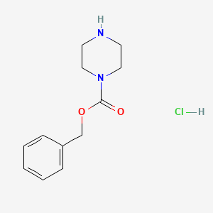 molecular formula C12H17ClN2O2 B3037963 Benzyl piperazine-1-carboxylate hydrochloride CAS No. 68160-42-9