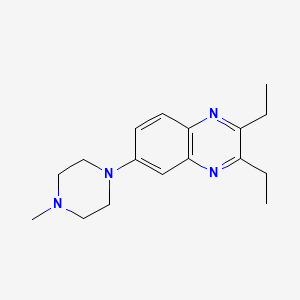 2,3-Diethyl-6-(4-methylpiperazin-1-yl)quinoxaline