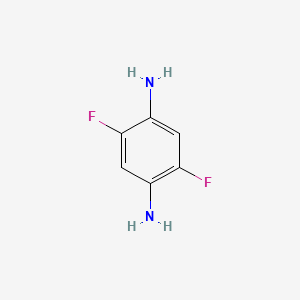molecular formula C6H6F2N2 B3038018 2,5-Difluorobenzene-1,4-diamine CAS No. 698-52-2