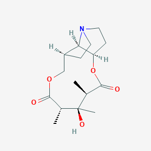 molecular formula C16H25NO5 B3038077 Isocrocandine CAS No. 72903-70-9