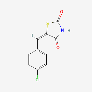 molecular formula C10H6ClNO2S B3038112 Antimicrobial agent-30 