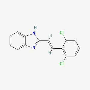 2-(2,6-dichlorostyryl)-1H-1,3-benzimidazole