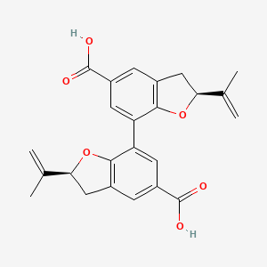 molecular formula C24H22O6 B3038180 Eurycomalin A CAS No. 790234-20-7