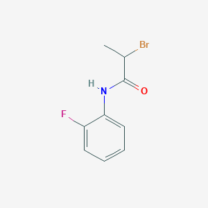 2-bromo-N-(2-fluorophenyl)propanamide