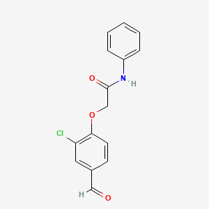 2-(2-chloro-4-formylphenoxy)-N-phenylacetamide