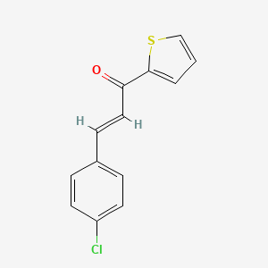 3-(4-Chlorophenyl)-1-(thiophen-2-yl)prop-2-en-1-one