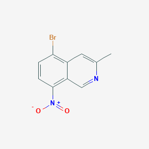 5-Bromo-3-methyl-8-nitroisoquinoline