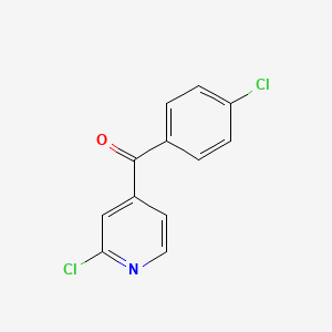 (4-Chlorophenyl)(2-chloropyridin-4-yl)methanone