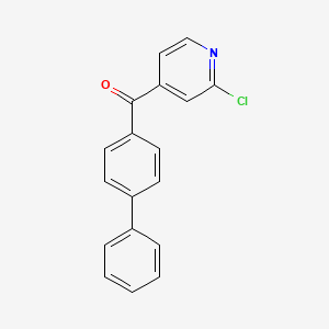[1,1'-Biphenyl]-4-yl(2-chloropyridin-4-yl)methanone