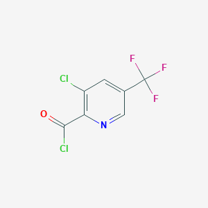 molecular formula C7H2Cl2F3NO B3038203 3-Chloro-5-(trifluoromethyl)pyridine-2-carbonyl chloride CAS No. 80194-72-5