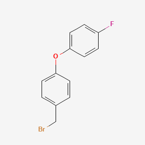 molecular formula C13H10BrFO B3038252 1-(Bromomethyl)-4-(4-fluorophenoxy)benzene CAS No. 83642-03-9