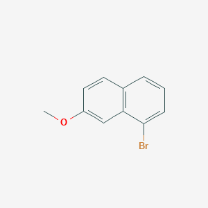 molecular formula C11H9BrO B3038253 1-bromo-7-methoxyNaphthalene CAS No. 83710-61-6