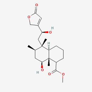 molecular formula C21H32O6 B3038295 Ajugalide D CAS No. 853247-65-1