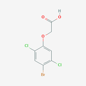 molecular formula C8H5BrCl2O3 B3038324 2-(4-Bromo-2,5-dichlorophenoxy)acetic acid CAS No. 860218-76-4