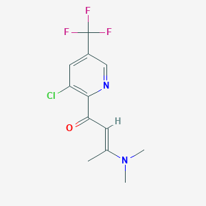 1-[3-Chloro-5-(trifluoromethyl)-2-pyridinyl]-3-(dimethylamino)-2-buten-1-one